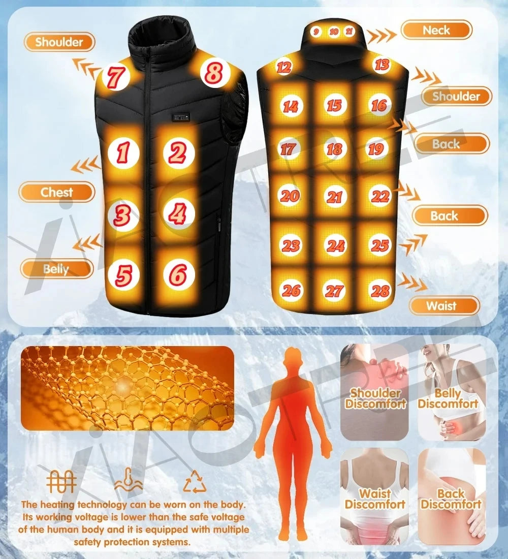 Cozy Electric Heated Vest