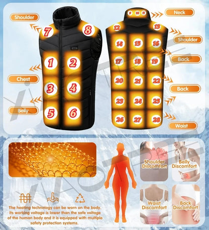 Cozy Electric Heated Vest